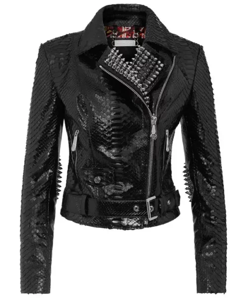 Women’s Studded Biker Jacket