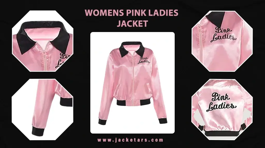 Womens Pink Ladies Jacket