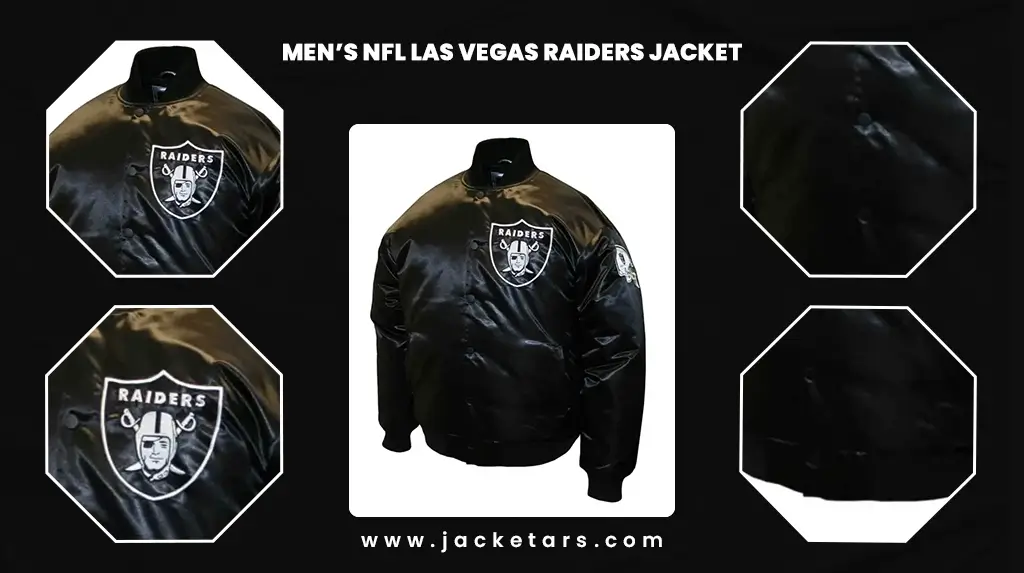 Thegenuineleather Men's Las Vegas Raiders Jacket 