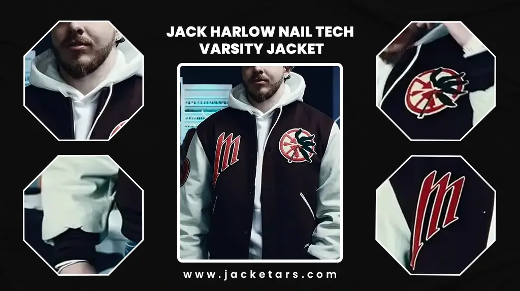 Jacketars Jack Harlow Nail Tech Varsity Jacket