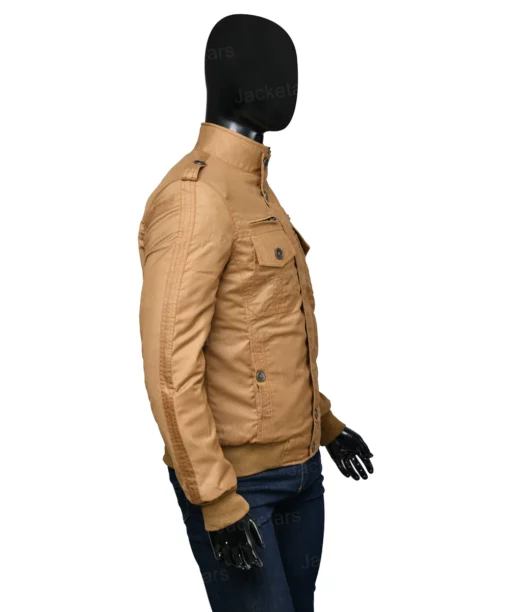 Mens Pilot Bomber Flight Jacket