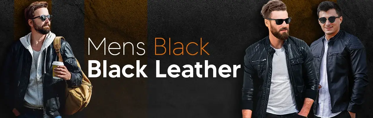 Men Black Leather Jackets