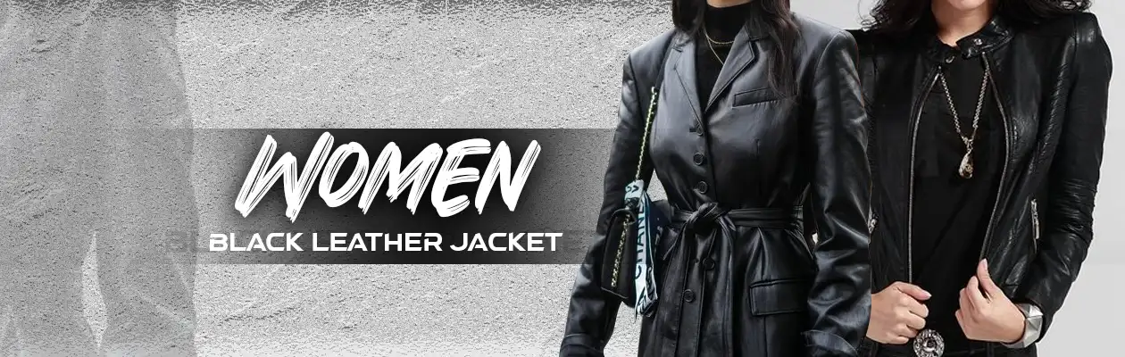 Women Black Leather Jackets