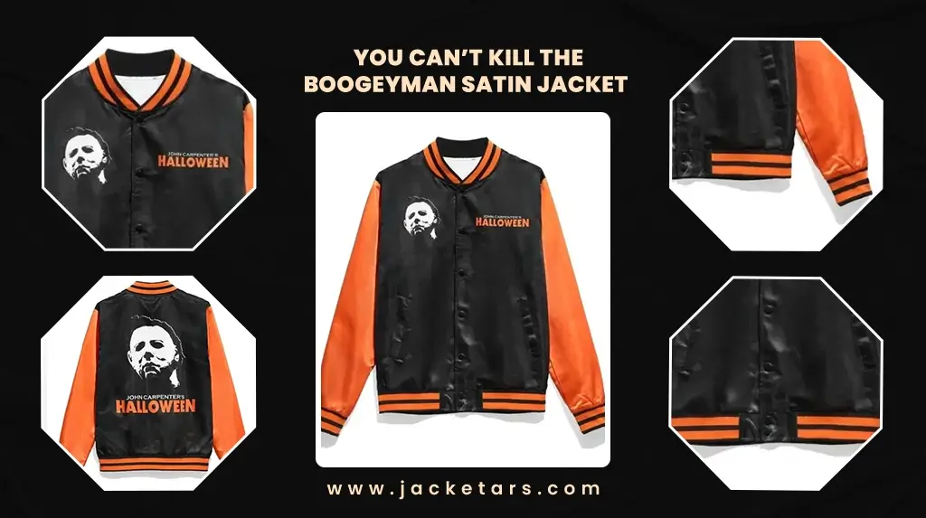 You Can’t Kill The Boogeyman Satin Jacket