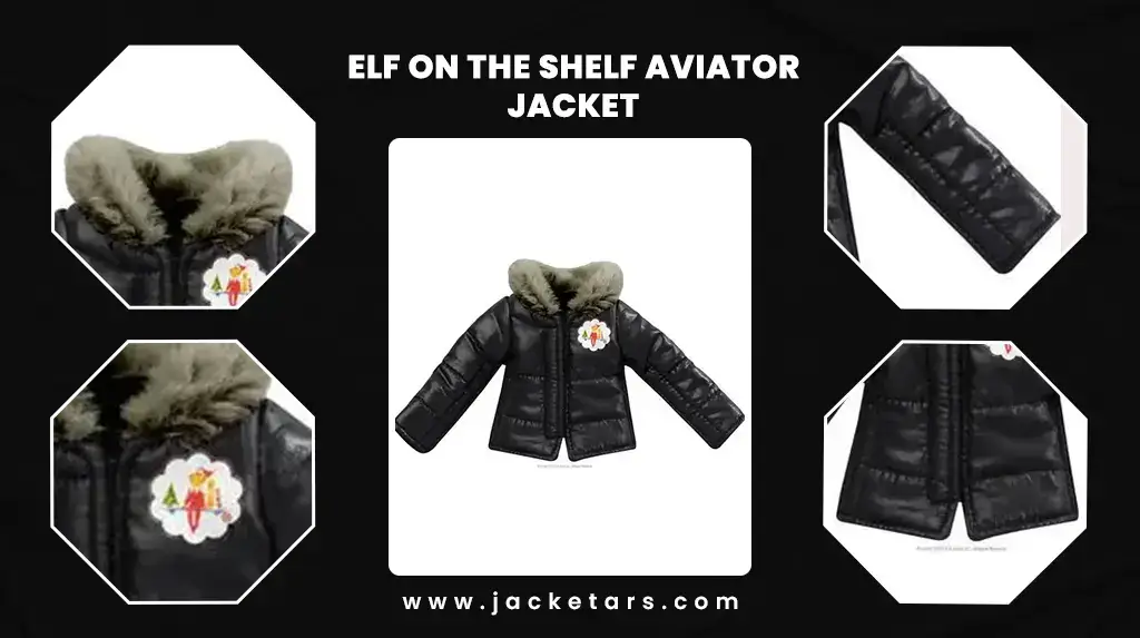 Elf on the Shelf Aviator Jacket