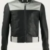 Mens Slim Fit Motorcycle Leather Jacket