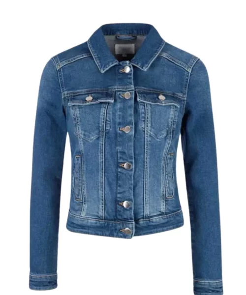 Women Blue Denim Jacket