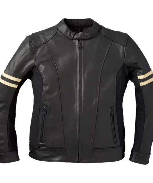 Women Motorcycle Leather Jacket