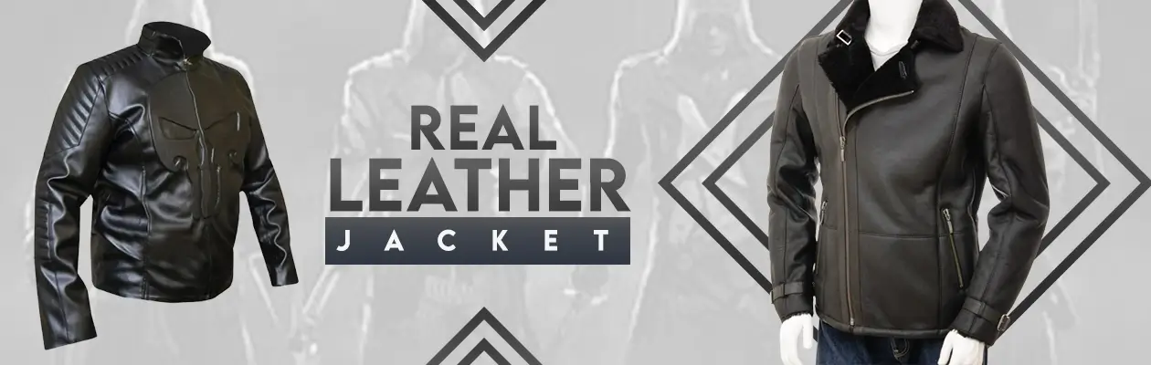 Men's Real Leather Jackets | Real Leather Jacket for Men