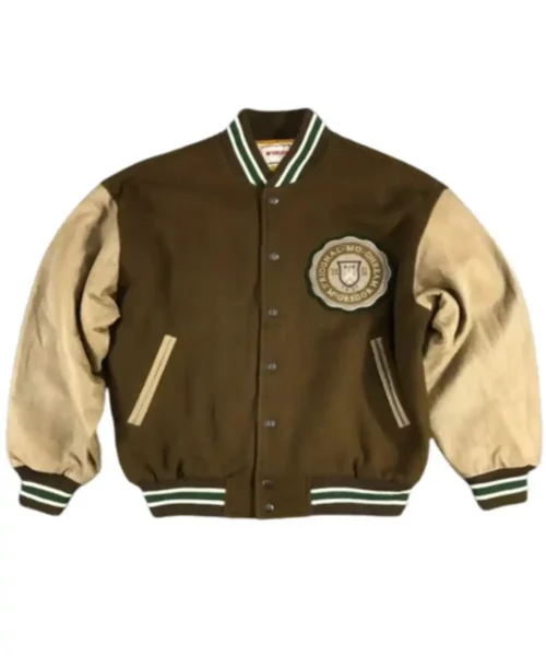 Brown Varsity Jacket