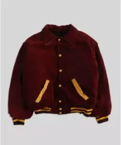 Burgundy Varsity Jacket
