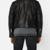 Leather Moto Black Jacket