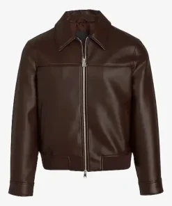 Men Faux Leather Jacket