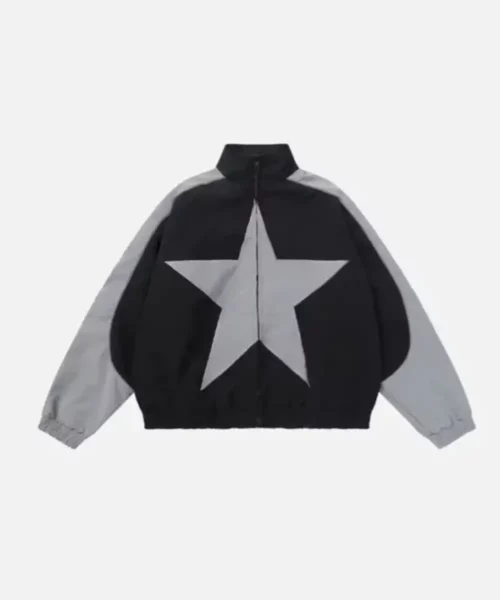 Reflective Star Track Jacket