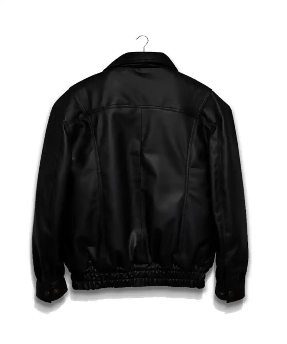 Women Vintage Oversized Leather Jacket | Vintage Leather Jacket