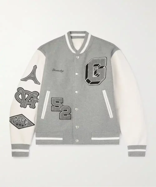 Gray Varsity Jacket
