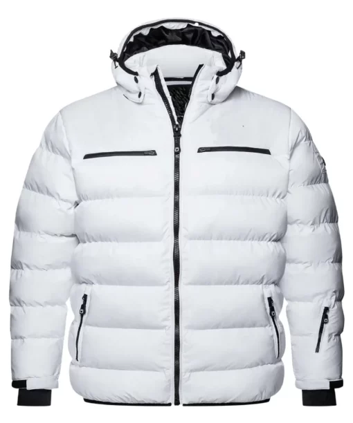 White Puffer Jacket