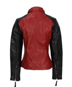 Women Black and Red Jacket
