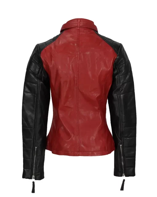Women Black and Red Jacket