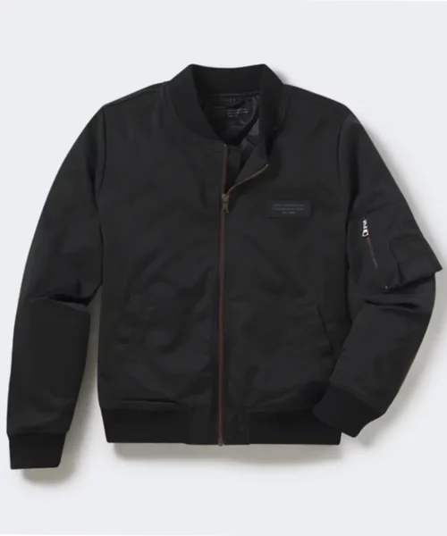 Black Bomber Jacket