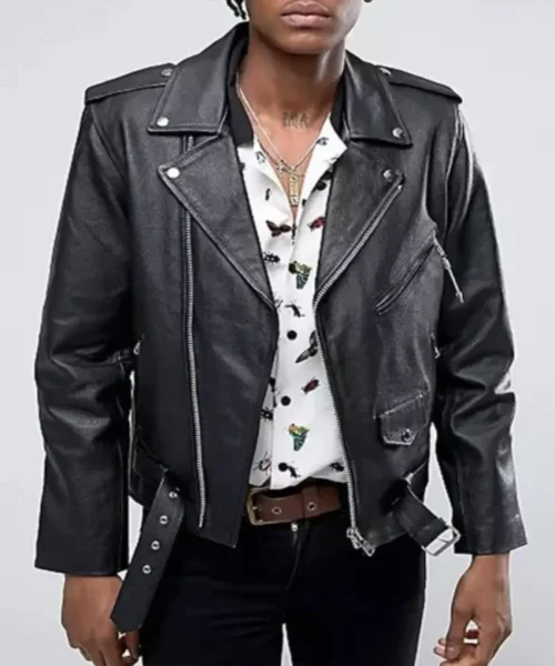 Heart Breaker Black Leather Jacket