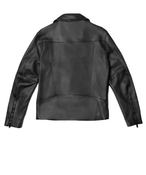 Men Racer Leather Jacket