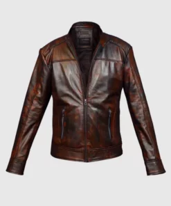 Men Vintage Leather Jacket