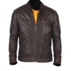 Men's Stylish Lambskin Leather Jacket