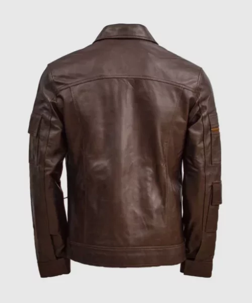 Men’s Waxed Biker Jacket