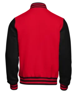Red and Black Bomber Jacket