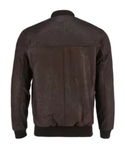 Snuff Bomber Leather Jacket