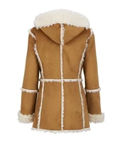 Womens Brown Fur Coat