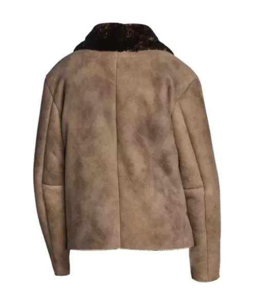 shearling leather jacket