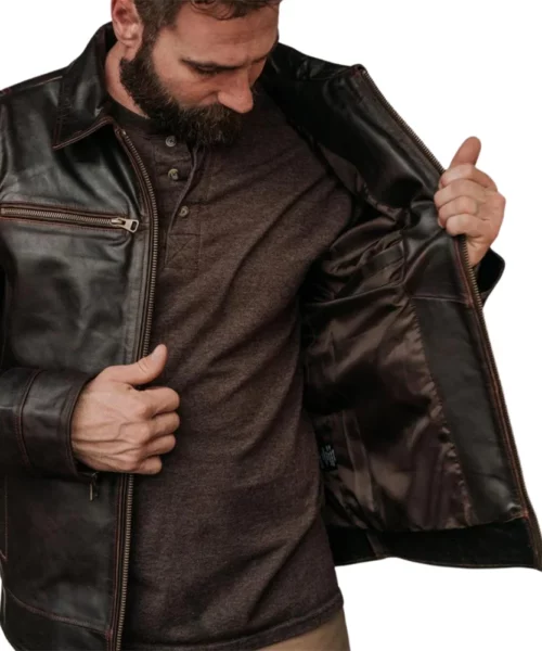 Mens Brown Legacy Jacket