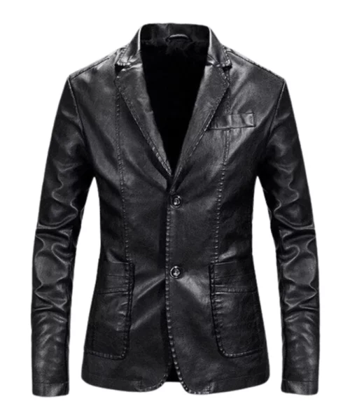 Men's Leather Blazers