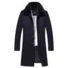 Elite Cross Mink Genuine Leather Fur Coat For Men