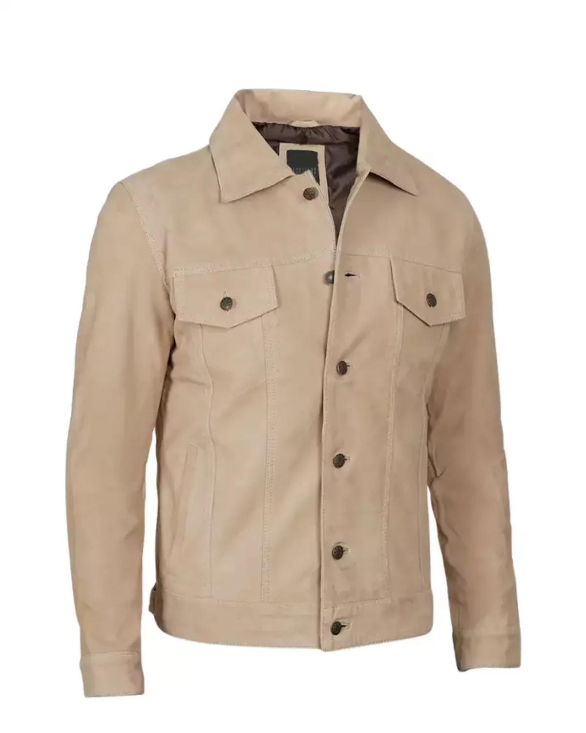 Vintage Faux Cow Suede Trucker Jacket - Brown | Levi's® US