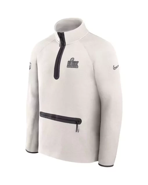 Eagles Super Bowl LIX Opening Night Tech White Jacket