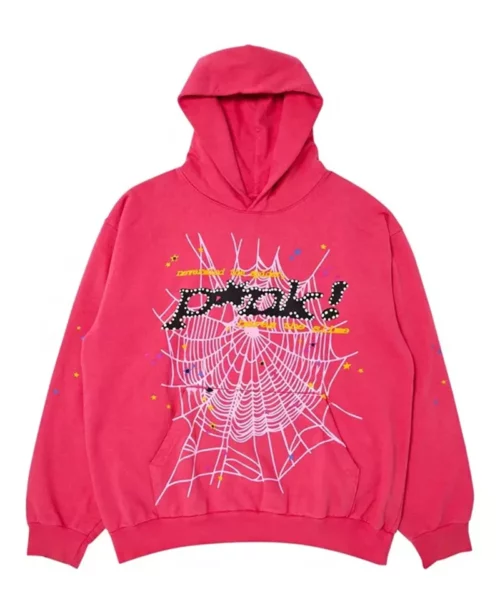 Pink Spider Hoodie