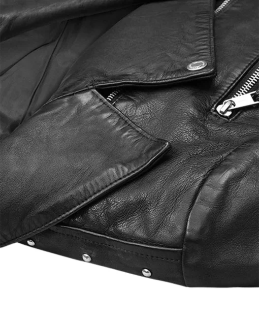 Ghost Rider Black Motorcycle Leather jacket