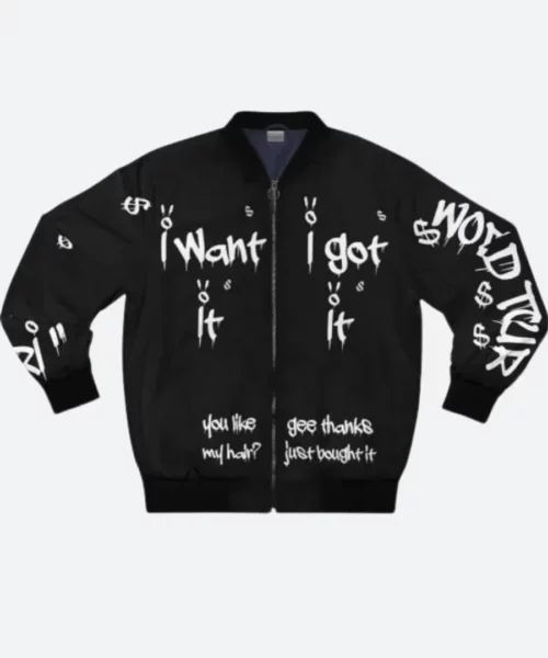 Ariana Grande World Tour 7 Rings Jacket