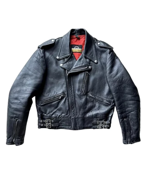 motorcycle mascot leather jacket