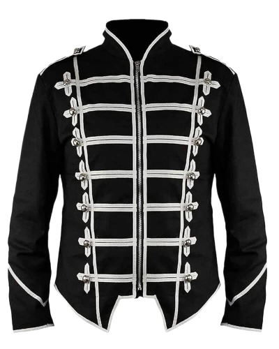 Black Gothic Parade Jacket