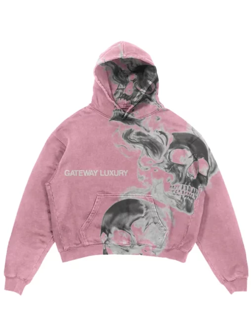 Gateway Luxury Pink Hoodie