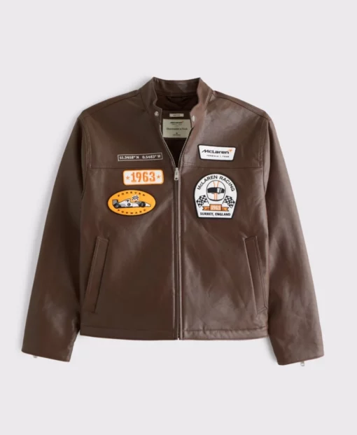 mclaren racing jacket warm brown
