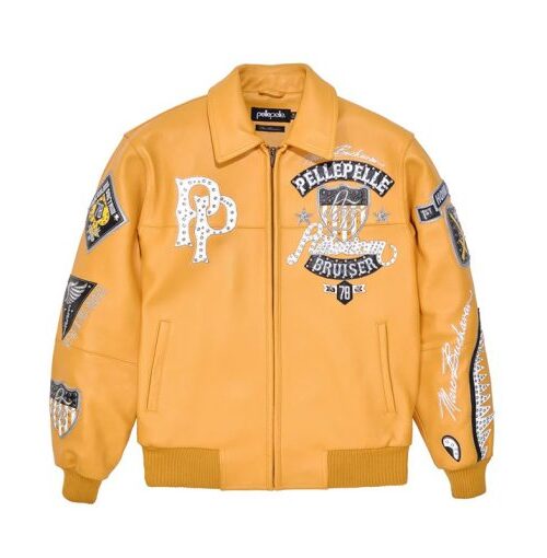 Pelle Pelle American Bruiser Yellow Jacket