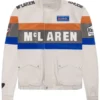 Rhude x McLaren Leather Rhacing Jacket