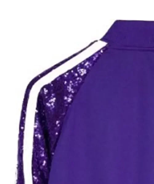 korn x Adidas Purple Sequin Tracksuit