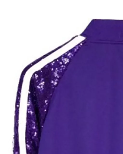 korn x Adidas Purple Sequin Tracksuit