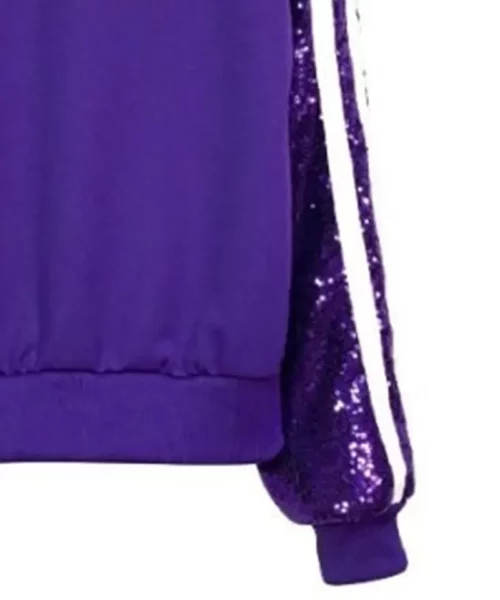 korn x Adidas Purple Sequin Tracksuit
